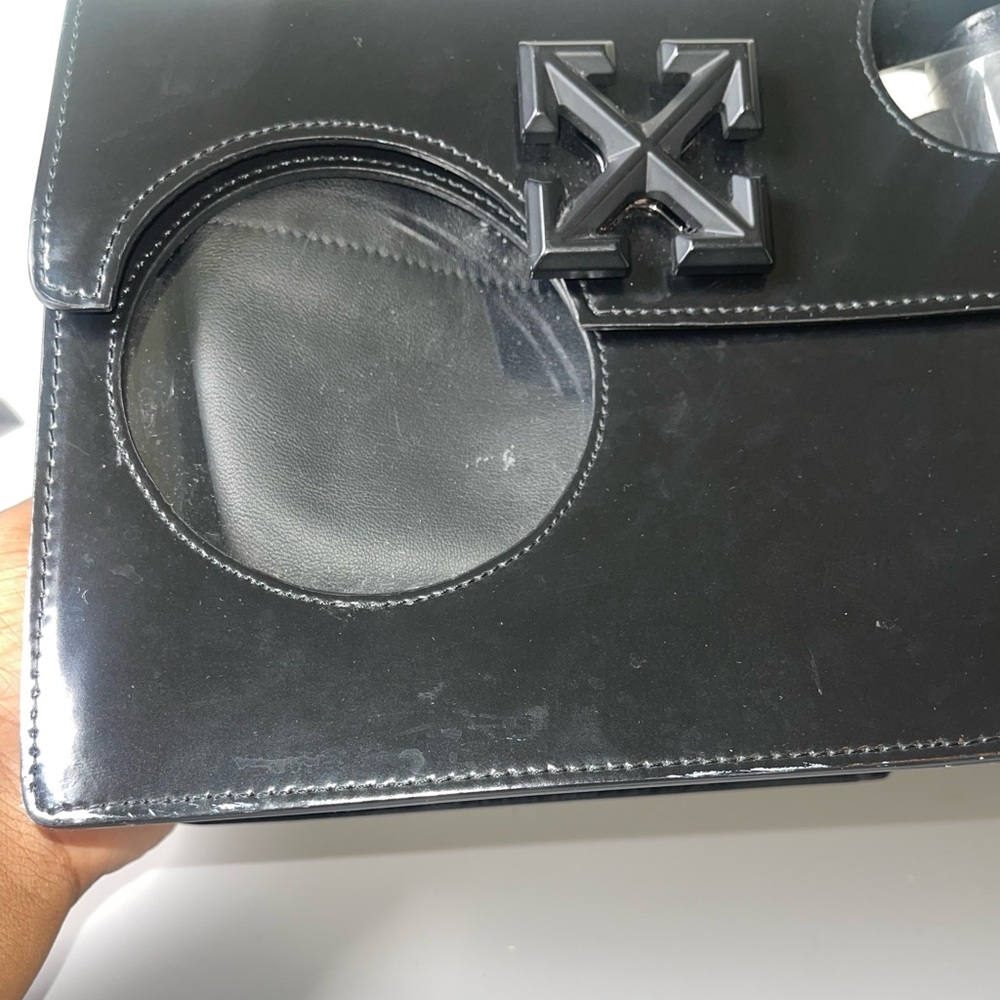 Off white Meteor Jitney Leather Bag - Picture 8 of 15